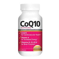Dr Newtons Naturals CoQ10 Supreme, Natural Form of Coenzyme Q10 with Vitamins A,D,E and B12 for Heart Health, Energy and Brain Function - 60 Capsules