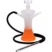 Lit Handmade All Glass Hookah Set - Frosted Original