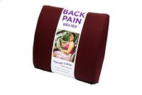 Posture Curve Cushion by Body Care Lumbar Support Model 100 (Burgundy)