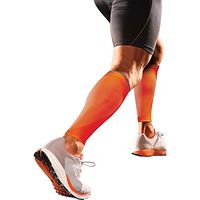 Shock Doctor RE+ SVR Recovery Compression Calf Sleeve (Small, Orange)