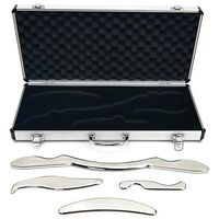 Royal Massage 4 Piece IASTM Stainless Steel Gua Sha Scraping Massage Tool Set