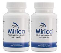 Mirica® Palmitoylethanolamide (Pea) & Luteolin - 2 Pack - Natural Pain Relief - Anti-Inflammatory Supplement