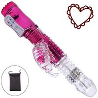 12 Frequency Patterns Water-Proof Massager, Thrusting Massage Skin-Friendly Silicone, Body Massage Pleasure Sport