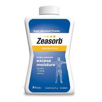 Zeasorb Super Absorbent Powder 2.5 oz (pack of 2) by Zeasorb