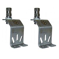 FireStik LOT of 2 SS-174 CB Radio Antenna Hood/Trunk Channel Mount W/K-4 Stud