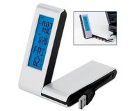 StealStreet 3190 4 Port USB Hub with Time and Temp Display