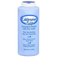 Caldesene Baby Cornstarch Powder With Zinc Oxide 5 oz (Pack of 3)