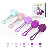 Kegel Balls - Kegel Exercise Weights Pelvic Floor Exercises Bladder Control Device for Women Post Pregnancy Recovery (Set of 5)