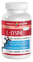 Fat Burning Supplements for Men - L-LYSINE 1000MG - Pure and Potent Ingredients - l-lysine 1000mg - 1 Bottle (100 Tablets)