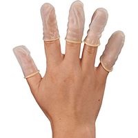 Aviditi Latex Finger Cots, Powder-Free, Medium, Case of 720 (GLV2201M)