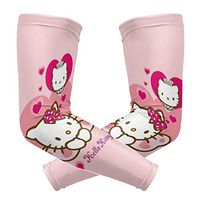 Angel Hello Kitty Arm Sleeve - UV Protection Cooling Compression Sun Sleeves for Men & Women for Running, Cycling,Baseball, Basketball, Golf