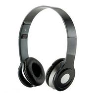 SoundStrike 3.5mm Foldable Headphone Headset for Dj Headphone Mp3 Mp4 Pc Tablet sandisc Music Video and All Other Music Players (Black W/Mic)