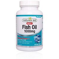 Natures Aid Fish Oil 1000mg (Omega-3) 90 Softgels - 4 Pack