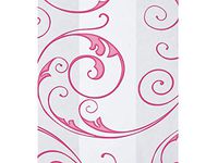 All Occasion Cello Gift Bags - 100 Count - Large - Jewel Swirl Pink