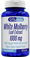 White Mulberry 1000mg – 200 Capsules – White Mulberry Supplement – Helps to Support Blood Sugar and Cholesterol Levels