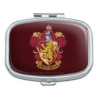 Harry Potter Gryffindor Painted Crest Rectangle Pill Case Trinket Gift Box