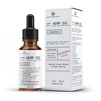 Essential Hemp Extracts 100% Organic Hemp Oil 30,000 MG Bottle CBD THC Free for Anxiety, Sleep, Pain Relief - Improves Mood, Brain & Heart Health, Metabolism, Skin, Hair, Nails - Made in USA