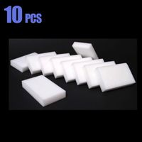 Pack of 10, Big Magic Sponge Cleaning Pads Clean Sponge Kit New Magic Eraser Eco-Friendly, Big Size, MCP10