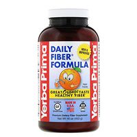 Yerba Prima Daily Fiber Formula, Orange Flavored Powder, 16 Ounces