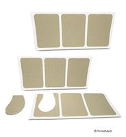 Moleskin Adhesive Pads - 9 Strips of Pure Peel and Stick Moleskin