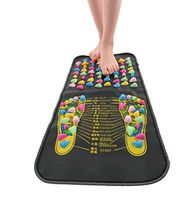 Reflexology Walk Stone Foot Leg Pain Relieve Relief Walk Massager Mat Health Care Acupressure Mat Pad