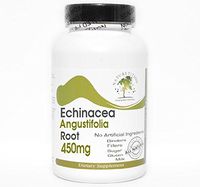 Echinacea Angustifolia Root 450mg ~ 200 Capsules - No Additives ~ Naturetition Supplements