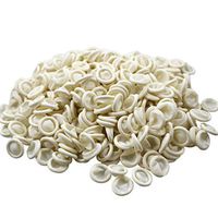 HEALLILY Finger Cots Gel Finger Cots Anti Static Rubber Fingertip Protective Finger Cots Disposable Finger Caps Rubber Fingertips Protector as Finger Guards 300G