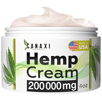 200000MG Natural Hemp Extract Pain Relief Cream - 4oz - Hemp Salve Essential Gel Arnica Inflammation Arthritis, Knee, Joint & Back Pain Muscle Pain Relief - Made in USA - EMU Oil - Skin Ointment Balm