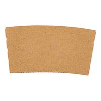 Restpresso Kraft Paper Coffee Cup Sleeve - Fits 12/16 oz Cups - 50 count box - Restaurantware