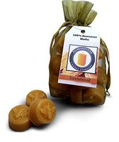 Hubbardston Candle Company Sandalwood Scented Beeswax Melts, Hand Poured (12)