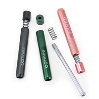 Aluminum Herb Holder Tube with Spring Filter Accessories 3", 3 Pcs