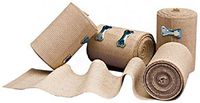DJO - Elastic Bandage 6 Inch Standard Compression Clip Detached Closure Tan NonSterile - 1/Each - McK
