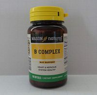 Mason Natural B Complex, 100 Softgels