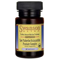 Swanson Saw Palmetto/Astaxanthin Prostate Complex 200 Milligrams 60 Sgels