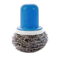 Sealike Japan Metal Scouring Pads with Handle with Stylus(Blue)