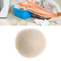 Dryer Balls - 3 Pc 6cm 7cm Wool Dryer Balls Drying Fabric Softer Luandry Home Washing White - Essential Puffer Removal Penguin Made Baby Wool Purple Hemp Heavy Felt Suds Lemongrass Koala Wareho