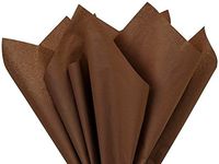Chocolate Tissue Paper 15 x 20" inches 100pk Premium Quality Tissue Paper A1 bakery supplies