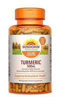 Sundown Turmeric Curcumin 500 mg, 90 Capsules, Multi