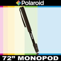 Polaroid 72" Photo/Video Pro Monopod for The JVC Everio E-10, E-200, EX-250, GZ-V500, GX1, VX700 GZ-EX555, EX-515, EX-505, EX555, EX-515, EX-505, EX310, GZ-EX355, GZ-E300, GZ-100, GZ-VX815 Camcorder