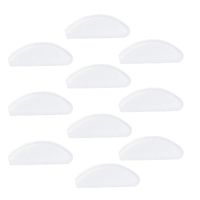 10 Pairs Nose Pad for Glasses, Anti-Slip Soft Silicone Sunglasses Eyeglasses Spectacle Accessories, Melon Shaped Stuck Nose Pad for Bonnie Glasses Old Glasses Frames"