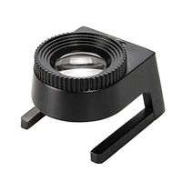 Sunny Portable Reading Magnifier, Mini LED Desktop 10 Times Lens Research Watch Repair Jewelry Identification Multi-Function Magnifying Glass