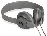 SCOSCHE SHP400-GY lobeDOPE On-Ear Headphones - Retail Packaging - Grey
