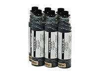 Monoprice 104424 6-Pack 230g Cartridge per Carton Toner for Ricoh Aficio, Danka/Infotec, Gestetner, Lanier, Nashuatec, Rex Rotary, Savin