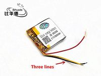 BIHUADE 3line 3.7V 503030 500MAH Polymer Lithium Battery for MP4 GPS MP3 Bluetooth Stereo DIY Gift