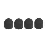 Gbell 4Pcs Motor Cover Case Dustproof Silicone Plug Cover Protector for DJI Mavic 2 Pro/Zoom,Drone Accessories (Black)