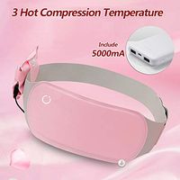 Portable Electric Heating Pad for Cramps,Menstrual Heating pad,Lower Back Pain Relief USB Infrared Warming Waist Belt,3 Temperature Settings with Auto Shut Off