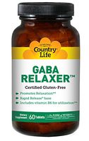 Country Life Gaba Relaxer (rr), 60 Count