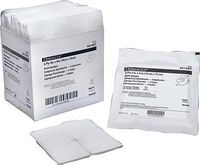 Kendall Dermacea 6-Ply Sterile Drain Sponge 4x4 25/bx Case of 4