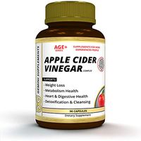 Apple Cider Vinegar Capsules - to Support Metabolism, Digestive Health, Detoxification & Cleansing - Made in USA for Gemini Supplements - 90 Day Supply