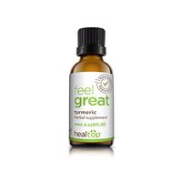 Healtop Turmeric Curcumin Essential Oil (100% Pure Natural Undiluted), Vegan 0.338 FL OZ (10 ML)